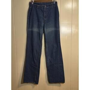 Vintage Levi's Plowboy Jeans Womens 70s Farmers Mechanics and Miners 27x33 Faded